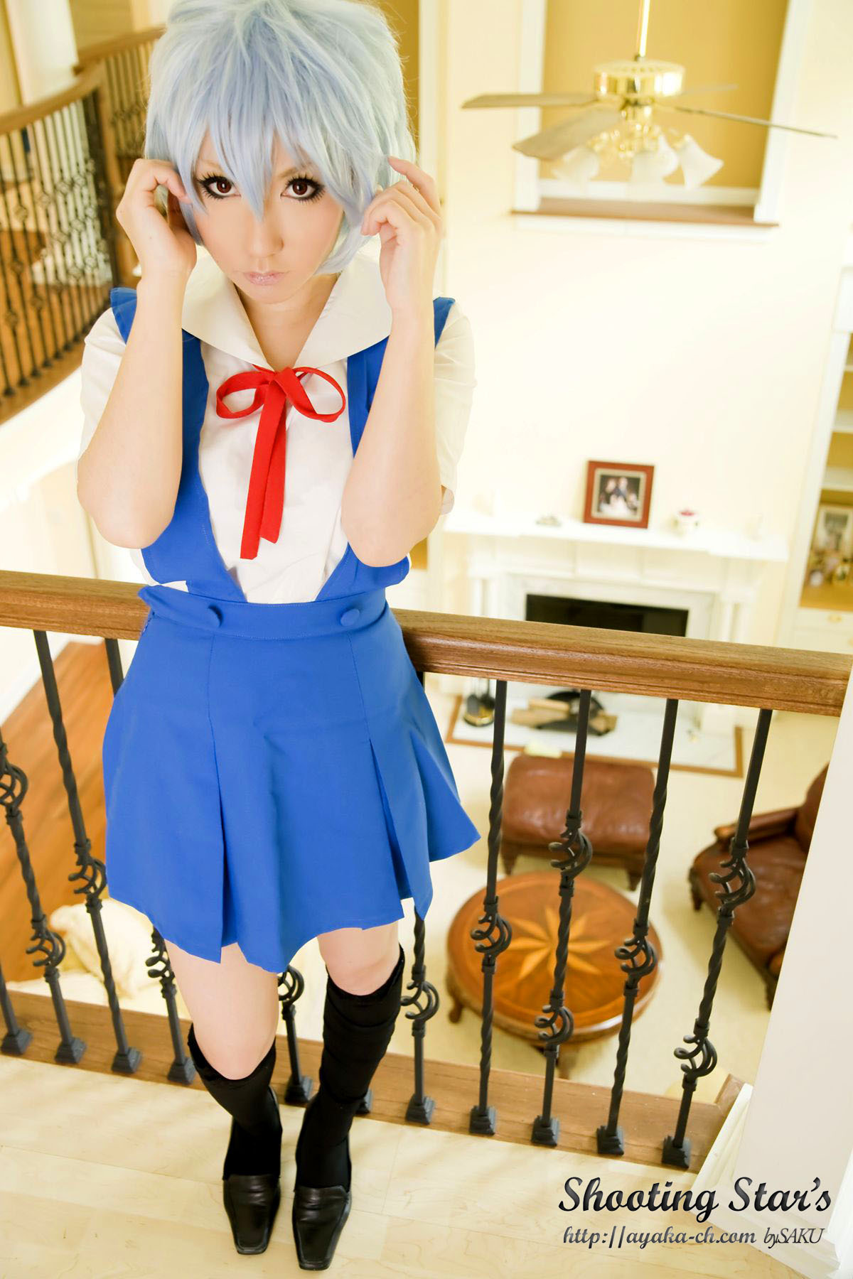 [Cosplay] 2013.03.26 Evangelion - Big Tits Rei Ayanami 1